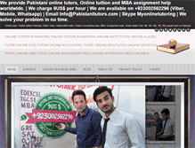 Tablet Screenshot of pakistanitutors.com